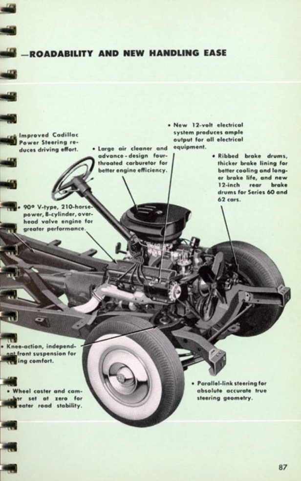 1953 Cadillac Salesmans Data Book Page 84